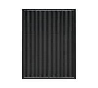 enjoy solar® Modulo Solare Monocristallino Bifacciale 150W 36V, celle 182 mm - ideale per impianto balcone, casetta da giardino, carport, tetti di garage (per sistema fotovoltaico 24V)