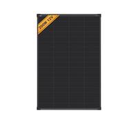 enjoy solar Modulo solare monocristallino da 200 W, 12 V, con tecnologia HPBC, 25% alta efficienza, celle solari da 182 mm, 10 busbar, pannello solare ideale per camper, balcone, casette da giardino