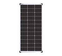 enjoy Solar® Mono 130W 12V - Modulo Solare Monocristallino PERC con Celle da 166 mm, 10 Busbar, ideale per Camper, Impianti da Balcone, Casette da Giardino, Imbarcazioni