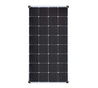 Enjoy Solar PERC Mono 190W 12V Pannello Solare Modulo Fotovoltaico, 166mm*166mm Cella Solare Monocristallina con 9 Busbars, Ideale per Camper, Casa Giardino, Barca.