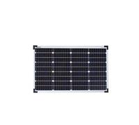 Enjoy Solar PERC Mono 50W 12V Pannello Solare Modulo Fotovoltaico, 166mm*166mm Cella Solare Monocristallina con 9 Busbars, Ideale per Camper, Alloggi da Giardino, Barca