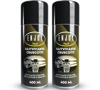 ENJOY TECH Lucida Cruscotto Auto Professionale 400ml Spray Elimina Polvere con