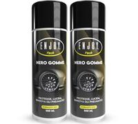 ENJOY TECH Nero Gomme Auto - Lucidante e Protettivo per Pneumatici e Guarnizioni, 500 ml. Nero Brillante, Protegge da Agenti atmosferici e invecchiamento, Facile da Usare (2)