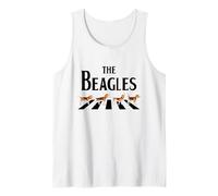 Enjoy The Beagles Squad Cool Funny Dogs Graphic Cool Designs Canotta