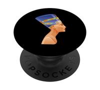 Enjoy The Beautiful Ancient Egyptian Nefertiti or Cleopatra PopSockets PopGrip Adesivo