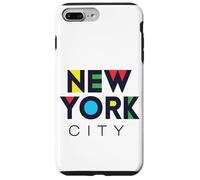 Enjoy Travel & Wear Colorful New York City Fashion Graphic Custodia per iPhone 7 Plus/8 Plus