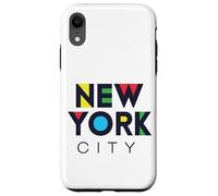 Enjoy Travel & Wear Colorful New York City Fashion Graphic Custodia per iPhone XR