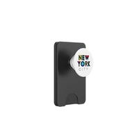Enjoy Travel & Wear Colorful New York City Fashion Graphic PopSockets PopWallet per MagSafe