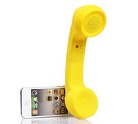 ENJOY-UNIQUE Retrò Cornetta del Telefono senza fili Bluetooth microfono e Auricolare per Anziani, bambini e adulti Telefonate da cellulare