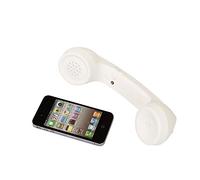 ENJOY-UNIQUE Retrò Cornetta del Telefono senza fili Bluetooth microfono e Auricolare per Anziani, bambini e adulti Telefonate da cellulare