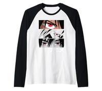 Enjoy Wear Cool Japanese Anime Manga Characters Graphic Maglia con Maniche Raglan