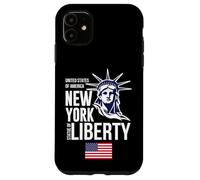 Enjoy Wear Cool NYC New York City Statue of Liberty Graphic Custodia per iPhone 11