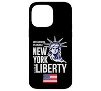 Enjoy Wear Cool NYC New York City Statue of Liberty Graphic Custodia per iPhone 14 Pro Max