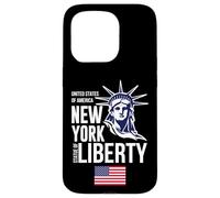 Enjoy Wear Cool NYC New York City Statue of Liberty Graphic Custodia per iPhone 15 Pro