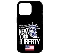 Enjoy Wear Cool NYC New York City Statue of Liberty Graphic Custodia per iPhone 16 Pro