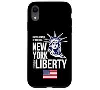Enjoy Wear Cool NYC New York City Statue of Liberty Graphic Custodia per iPhone XR