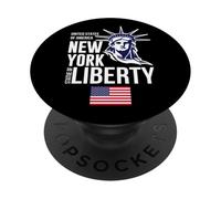 Enjoy Wear Cool NYC New York City Statue of Liberty Graphic PopSockets PopGrip Adesivo