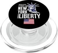 Enjoy Wear Cool NYC New York City Statue of Liberty Graphic PopSockets PopGrip per MagSafe