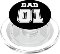 Enjoy World NO.1 Dad 01 Sport Style, Best Cool Dad Ever PopSockets PopGrip per MagSafe