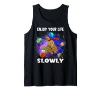 Enjoy Your Life Slowly Turtle Sloth Funny Sloths Turtles Canotta