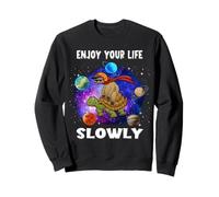Enjoy Your Life Slowly Turtle Sloth Funny Sloths Turtles Felpa