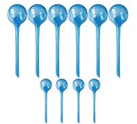 Enjoyaa Globi per irrigazione delle piante, 10 pezzi con picchi autoirriganti automatici per piante da interno ed esterno, per la cura delle piante in vacanza e in vacanza, picchetti per irrigazione a