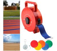 Enjoyard Linee di Corte di Calcio - Larghezza 4 cm Badminton Court Linee di Giudizio Regolabili Multiplayer Calcio Allenamento Combattimento