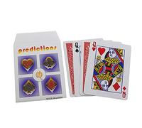 Enjoyer Spiegazione della parata delle Carte spiegate Trucchi magici 4Q Schede di previsione Trucchi magici Principiante Mago Accessori Giocattoli per Bambini