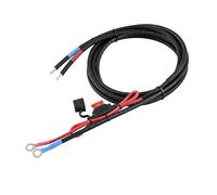 enjoysolar - Cavo batteria 6 mm², regolatore di carica solare e batteria con fusibile con occhielli M8 (10 A 6 mm² M8)