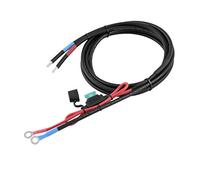 enjoysolar - Cavo batteria 6 mm², regolatore di carica solare e batteria con fusibile con occhielli M8 (30 A 6 mm² M8)