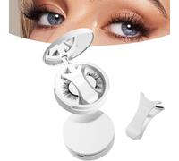 Enjuvie Magnetic Eyelashes with Applicator,2025 New Enjuvie Magnetic Lash Kit,Waterproof MagneticEye lashes Kit Easy To Put On,Reusable No Glue/Liner Needed Effortless Natural Look Glam (A7)