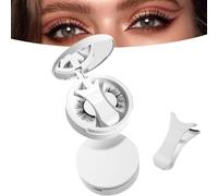 Enjuvie Magnetic Eyelashes with Applicator,2025 New Enjuvie Magnetic Lash Kit,Waterproof MagneticEye lashes Kit Easy To Put On,Reusable No Glue/Liner Needed Effortless Natural Look Glam (A1)