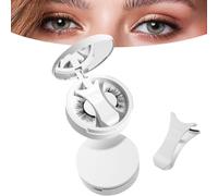 Enjuvie Magnetic Eyelashes with Applicator,2025 New Enjuvie Magnetic Lash Kit,Waterproof MagneticEye lashes Kit Easy To Put On,Reusable No Glue/Liner Needed Effortless Natural Look Glam (A8)
