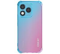 Enkay, Cover morbida Honor 400 Lite angoli rinforzati sfumata, Blu / Rosa
