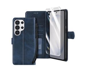 ENKAY Crystal Portafoglio CUSTODIA per Samsung Galaxy S26 Ultra, Blu notte