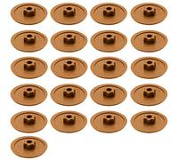 Enkotrade 21 tappi di copertura per viti marrone, Torx T30, 6 lobe, tappi decorativi per coprire con foro per la testa, inserire nel foro per la testa, tappi a vite