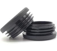 Enkotrade - 21 tappi lamellari rotondi diametro 48 mm, tappi per tubi, coperture per tubi in polietilene di alta qualità, feltrini