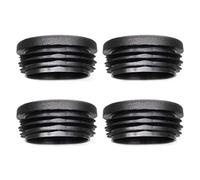Enkotrade - 4 tappi lamellari rotondi diametro 102 mm, tappi per tubi, coperture per tubi in polietilene di alta qualità, feltrini