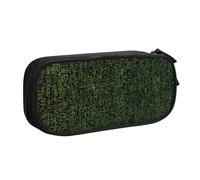 EnkzpoHen Astuccio da viaggio ad alta capacità con stampa di formula matematica, per ufficio e casa, cerniera a doppio strato, Nero , Taglia unica, Set di zaini per la scuola