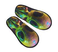 EnkzpoHen Pantofole calde con stampa di pianeti alieni per donne e uomini, scarpe casual leggere traspiranti accoglienti