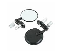 ENLIGMA Retrovisori Specchio Specchietti Laterali Universali da 3" Rotondi da 7/8" per Specchietti Laterali per Manubrio Adatto alla Maggior Parte dei Modelli di Motociclette Specchietto Manubrio