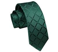 Enlision Cravatta Uomo Formali Matrimonio Cravatte da Uomo Multicolore 6 cm di Larghezza Verde Plaid