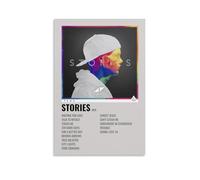 ENLLVKCBR Avicii, poster decorativo da parete con storie musicali, stampa artistica su tela, poster decorativo moderno, per camera da letto, 30 x 45 cm