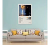 ENLLVKCBR Poster decorativo da parete con musica fuori stagione, stampa artistica su tela, poster decorativo moderno, per camera da letto, per camera da letto, 50 x 75 cm