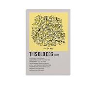 ENLLVKCBR Poster decorativo da parete su tela, motivo "This Old Dog By Mac DeMarco", poster decorativo da parete per camera da letto, poster decorativo per camera da letto (60 x 90 cm)