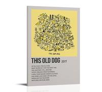 ENLLVKCBR Poster decorativo da parete su tela, motivo "This Old Dog By Mac DeMarco", poster decorativo da parete per camera da letto, poster decorativo moderno per la camera da letto (20 x 30 cm)