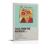 ENLLVKCBR Stampa artistica da parete su tela, motivo: Tales From The Backseat musical, poster decorativo moderno, per camera da letto, 50 x 75 cm