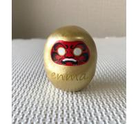 Enma Daruma Omamori autunno sette volte, alza otto amuleti re Yama giappone raro