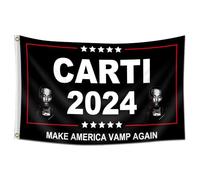 ENMOON Arazzo con bandiera 2024, 9 x 1,5 m, da appendere alla parete, per soggiorno, camera da letto, dormitorio