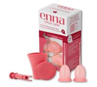 Enna Cycle Easy Coppetta Mestruale con Applicatore | Taglia S | 2 Coppette